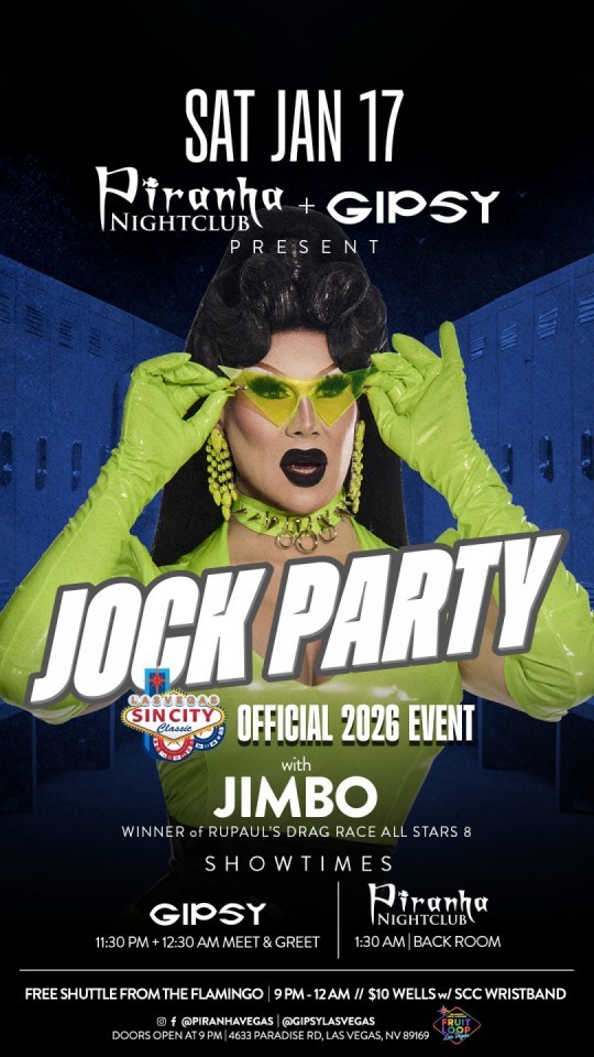 Sin City Classic Official 2026 Jock Party