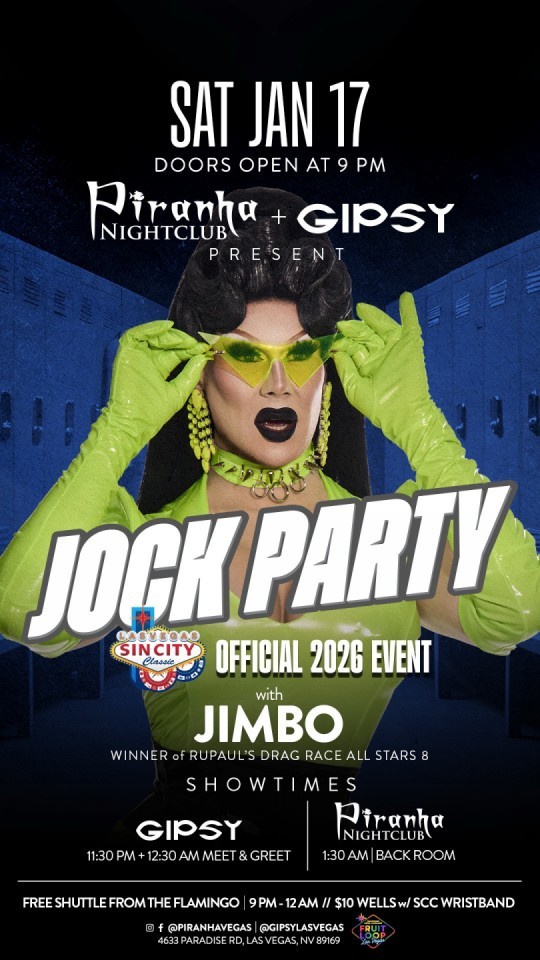 Sin City Classic Official 2026 Jock Party